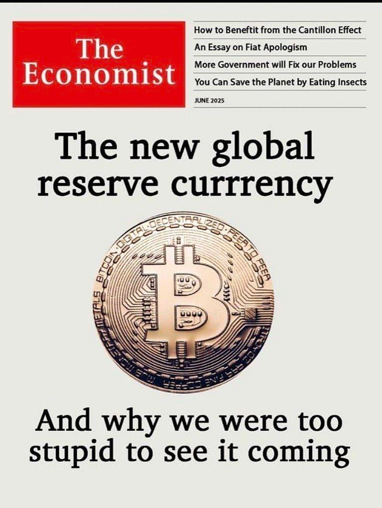 Cover for the new issue of The Economist