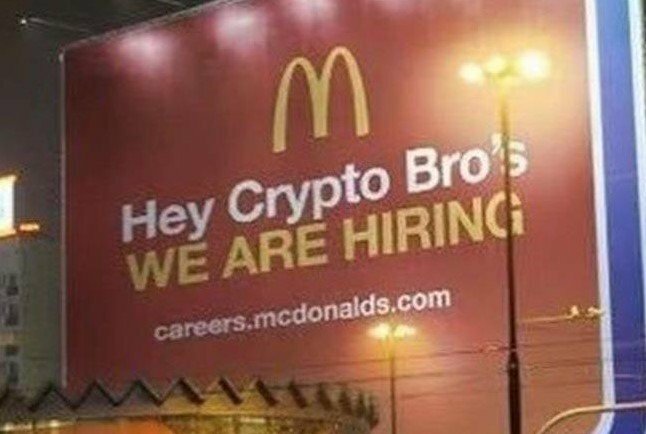 McDonald's hires crypto enthusiasts